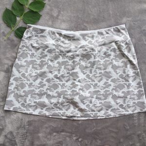 Champion Grey Eagle Print Tennis Skirt
